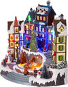 Scena animata a Led con case e albero di natale con luci e movimenti 31 cm Casa e cucina/Decorazioni per interni/Addobbi e decorazioni per ricorrenze/Decorazioni natalizie/Oggettistica MagiediNatale.it - Altamura, Commerciovirtuoso.it
