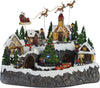 Scena animata a Led con negozi e babbo natale con renne con luci 40 cm Casa e cucina/Decorazioni per interni/Addobbi e decorazioni per ricorrenze/Decorazioni natalizie/Oggettistica MagiediNatale.it - Altamura, Commerciovirtuoso.it