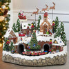 Scena animata a Led con negozi e babbo natale con renne con luci 40 cm Casa e cucina/Decorazioni per interni/Addobbi e decorazioni per ricorrenze/Decorazioni natalizie/Oggettistica MagiediNatale.it - Altamura, Commerciovirtuoso.it