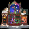Scena animata a Led con negozio di giocattoli con luci 28,5 cm Casa e cucina/Decorazioni per interni/Addobbi e decorazioni per ricorrenze/Decorazioni natalizie/Oggettistica MagiediNatale.it - Altamura, Commerciovirtuoso.it