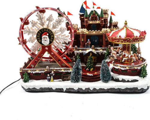 Scena animata a Led Luna Park con musica, luci e movimento 32 cm Casa e cucina/Decorazioni per interni/Addobbi e decorazioni per ricorrenze/Decorazioni natalizie/Oggettistica MagiediNatale.it - Altamura, Commerciovirtuoso.it