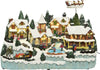 Scena animata a Led Villaggio innevato con Babbo Natale e Trenino, decorazione da 53 cm Casa e cucina/Decorazioni per interni/Addobbi e decorazioni per ricorrenze/Decorazioni natalizie/Oggettistica MagiediNatale.it - Altamura, Commerciovirtuoso.it