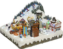 Scena animata a Led Villaggio innevato con scivolo e pista di sci, decorazione da 41 cm Casa e cucina/Decorazioni per interni/Addobbi e decorazioni per ricorrenze/Decorazioni natalizie/Oggettistica MagiediNatale.it - Altamura, Commerciovirtuoso.it