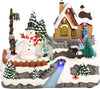 Scena animata con luci, suoni e personaggi per villaggio di Natale h 21 cm Casa e cucina/Decorazioni per interni/Addobbi e decorazioni per ricorrenze/Decorazioni natalizie/Oggettistica MagiediNatale.it - Altamura, Commerciovirtuoso.it