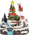 Scena animata per villaggio di Babbo Natale con luci e suoni h 24 cm Casa e cucina/Decorazioni per interni/Addobbi e decorazioni per ricorrenze/Decorazioni natalizie/Oggettistica MagiediNatale.it - Altamura, Commerciovirtuoso.it