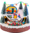 Scena animata per villaggio di Natale con personaggi con luci e movimento h 21 cm Casa e cucina/Decorazioni per interni/Addobbi e decorazioni per ricorrenze/Decorazioni natalizie/Oggettistica MagiediNatale.it - Altamura, Commerciovirtuoso.it