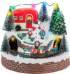 Scena animata per villaggio di Natale con personaggi con luci e movimento h 21 cm Casa e cucina/Decorazioni per interni/Addobbi e decorazioni per ricorrenze/Decorazioni natalizie/Oggettistica MagiediNatale.it - Altamura, Commerciovirtuoso.it