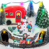 Scena animata per villaggio di Natale con personaggi con luci e movimento h 21 cm Casa e cucina/Decorazioni per interni/Addobbi e decorazioni per ricorrenze/Decorazioni natalizie/Oggettistica MagiediNatale.it - Altamura, Commerciovirtuoso.it