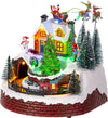 Scena animata per villaggio di Natale con personaggi con luci e movimento h 21 cm Casa e cucina/Decorazioni per interni/Addobbi e decorazioni per ricorrenze/Decorazioni natalizie/Oggettistica MagiediNatale.it - Altamura, Commerciovirtuoso.it