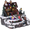 Scena animata per villaggio di Natale con pista da pattinaggio e cascata h 27 cm Casa e cucina/Decorazioni per interni/Addobbi e decorazioni per ricorrenze/Decorazioni natalizie/Oggettistica MagiediNatale.it - Altamura, Commerciovirtuoso.it
