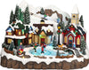 Scena animata per villaggio di Natale con pista da pattinaggio e personaggi h 24,5 cm Casa e cucina/Decorazioni per interni/Addobbi e decorazioni per ricorrenze/Decorazioni natalizie/Oggettistica MagiediNatale.it - Altamura, Commerciovirtuoso.it