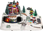 Scena natalizia con treno e tunnel per villaggio di Babbo Natale h 24 cm Casa e cucina/Decorazioni per interni/Addobbi e decorazioni per ricorrenze/Decorazioni natalizie/Oggettistica MagiediNatale.it - Altamura, Commerciovirtuoso.it