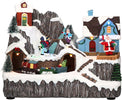 Scena Natalizia illuminata con led decorazione per villaggio di Natale Casa e cucina/Decorazioni per interni/Addobbi e decorazioni per ricorrenze/Decorazioni natalizie/Oggettistica MagiediNatale.it - Altamura, Commerciovirtuoso.it