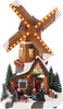 Scena Natalizia illuminata con mulino a vento con led e alberi di Natale decorazione per villaggio di Natale Casa e cucina/Decorazioni per interni/Addobbi e decorazioni per ricorrenze/Decorazioni natalizie/Oggettistica MagiediNatale.it - Altamura, Commerciovirtuoso.it