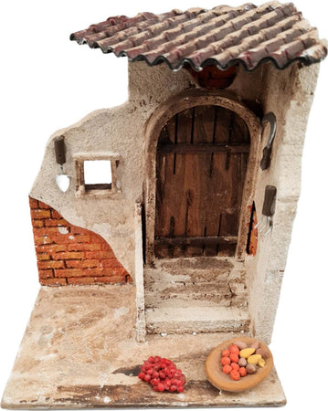 Scenetta paesaggio con porta e tegola in sughero e legno per natività presepe natalizio Casa e cucina/Decorazioni per interni/Addobbi e decorazioni per ricorrenze/Decorazioni natalizie/Presepi/Statuine e fondali per il presepe MagiediNatale.it - Altamura, Commerciovirtuoso.it