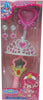 Scettro-Con-Corona-Orecchini-Bacchetta-Giocattolo-Gioco-Bambina