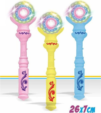 Scettro Delle Meraviglie Bacchetta Principessa Fatina Sailor Luci Suoni Bambine Giochi e giocattoli/Giochi d'imitazione e accessori di travestimento/Costumi e travestimenti/Kit di travestimento Trade Shop italia - Napoli, Commerciovirtuoso.it