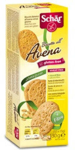 Schar biscotti all'avena 130g senza glutine