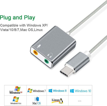 Scheda Audio Esterna Splitter Porta Type-c Laptop A Jack Cuffie Microfono Q-t98 Elettronica/Informatica/Componenti e pezzi di ricambio/Componenti esterni/Schede audio esterne Trade Shop italia - Napoli, Commerciovirtuoso.it