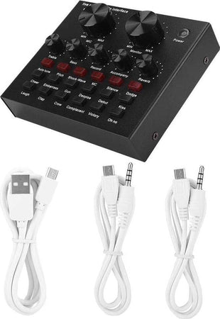 Scheda Audio Suono Esterna Bluetooth Usb Per Streaming Live Su Cellulare Q-mic1 Elettronica/Informatica/Componenti e pezzi di ricambio/Componenti esterni/Schede audio esterne Trade Shop italia - Napoli, Commerciovirtuoso.it