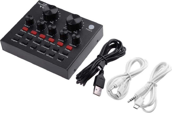 Scheda Audio V8 Cambia Voce Conversione Effetti Sonori Mixer Registrazione Usb Sport e Tempo Libero > Strumenti Musicali Trade Shop italia - Napoli, Commerciovirtuoso.it