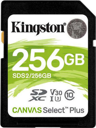 Scheda-di-memoria-Kingston-SDS2-256GB-CANVAS-SELECT-PLUS