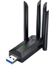 Scheda Wireless USB 3.0 Dual Band con 4 Antenne per Computer e Notebook 2,4G 5G