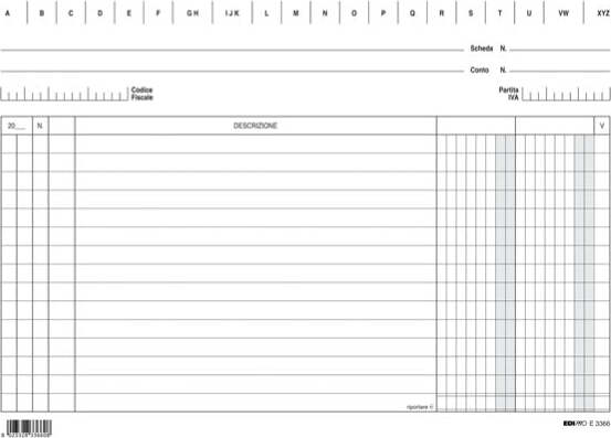 Schede - 2 colonne - 17x24 cm (orizzontale) - bianco - Edipro - conf. 100 pezzi Casa e cucina/Arredamento/Studio/Mobiletti e credenze/Armadi archivio/Armadi archivio schedari Eurocartuccia - Pavullo, Commerciovirtuoso.it