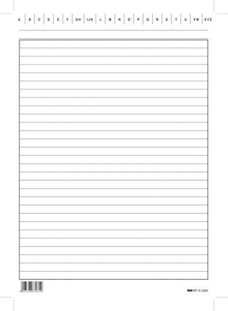 Schede in cartoncino rigate - 24 x 17 cm verticale - Edipro - conf. 100 pezzi Casa e cucina/Arredamento/Studio/Mobiletti e credenze/Armadi archivio/Armadi archivio schedari Eurocartuccia - Pavullo, Commerciovirtuoso.it