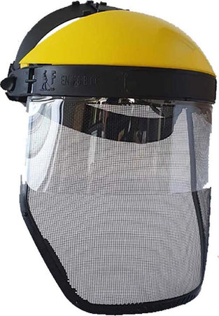 Schermo protettivo combinato di tipo professionale con fascetta retro nuca regolabile Fai da te/Attrezzi elettrici da giardinaggio/Utensili elettrici da giardino/Motofalce e decespugliatori La Zappa - Altamura, Commerciovirtuoso.it