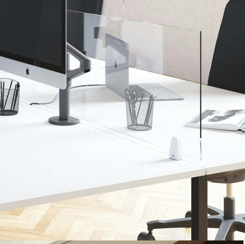 Schermo protettivo da scrivania Timy - 61x80 cm - con ganci per fissaggio - Alba Casa e cucina/Arredamento/Studio/Accessori/Divisori Eurocartuccia - Pavullo, Commerciovirtuoso.it