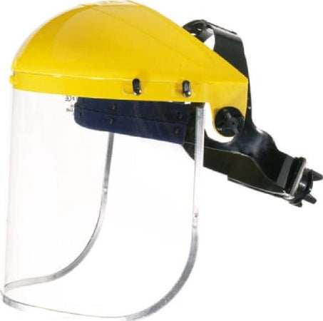 Schermo protettivo visiera in policarbonato con frontalino e fascetta retro nuca regolabile Fai da te/Attrezzi elettrici da giardinaggio/Utensili elettrici da giardino/Motofalce e decespugliatori La Zappa - Altamura, Commerciovirtuoso.it