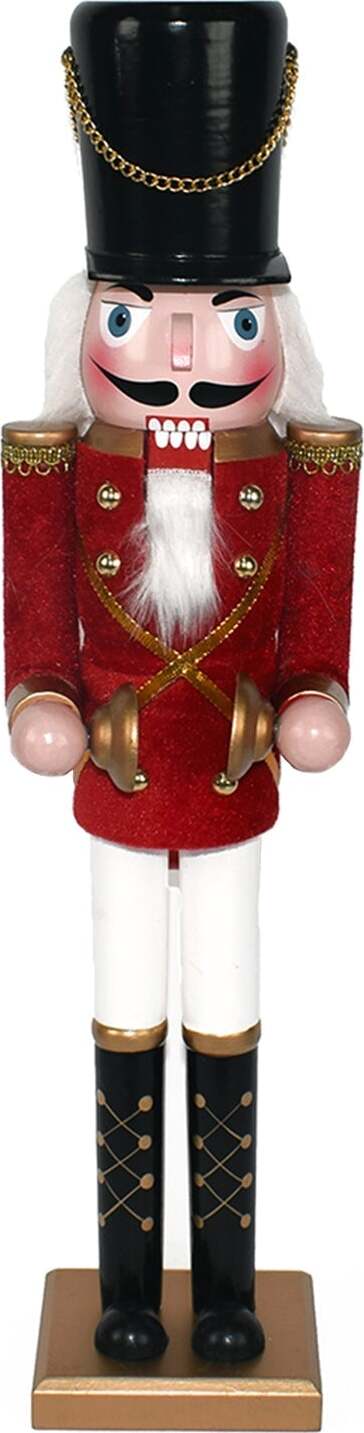 Schiaccianoci natalizio colore Rosso con strumento musicale decorazione natalizia h 38 cm Casa e cucina/Decorazioni per interni/Addobbi e decorazioni per ricorrenze/Decorazioni natalizie/Schiaccianoci MagiediNatale.it - Altamura, Commerciovirtuoso.it