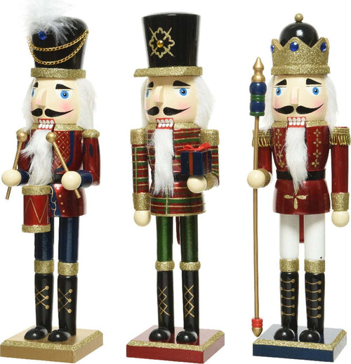 Schiaccianoci natalizio in legno con cappello, soldatino decorativo natalizio Casa e cucina/Decorazioni per interni/Addobbi e decorazioni per ricorrenze/Decorazioni natalizie/Schiaccianoci MagiediNatale.it - Altamura, Commerciovirtuoso.it