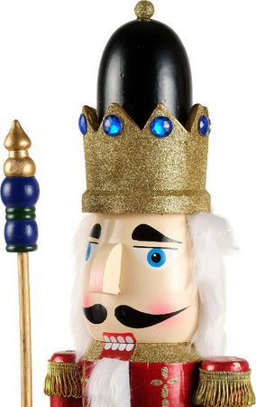 Schiaccianoci natalizio in legno con cappello, soldatino decorativo natalizio Casa e cucina/Decorazioni per interni/Addobbi e decorazioni per ricorrenze/Decorazioni natalizie/Schiaccianoci MagiediNatale.it - Altamura, Commerciovirtuoso.it