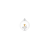Ichendorf Palla di Natale topino bianco