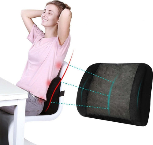 Schienale Con Massaggio Ergonomico Schiena Supporto Lombare Auto Camper Ufficio Casa e cucina/Arredamento/Studio/Accessori/Cuscini per sedie e supporti lombari Trade Shop italia - Napoli, Commerciovirtuoso.it