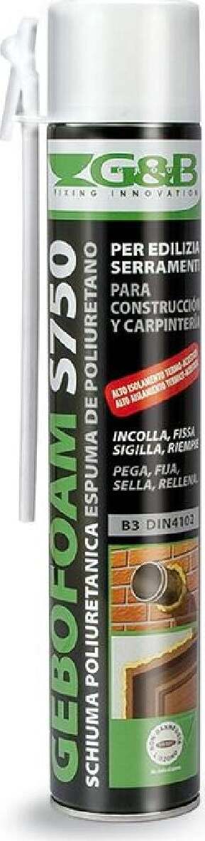Schiuma poliuretanica con buona tenuta su tutti i materiali indicata per sigillare 750 ml Fai da te/Ferramenta/Adesivi e sigillanti/Espanso/Espanso monocomponente La Zappa - Altamura, Commerciovirtuoso.it