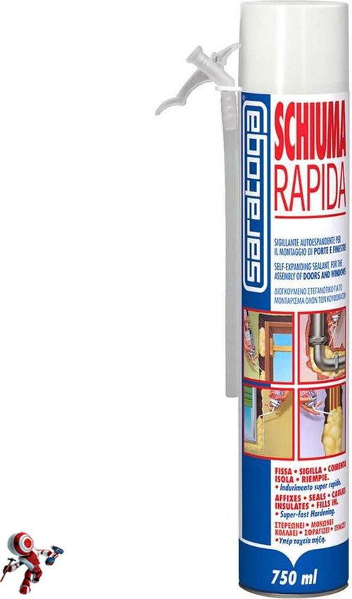 Schiuma-Poliuretanica-Saratoga-750-mlper-legno-cemento-intonaco-metalli-materie-plastiche