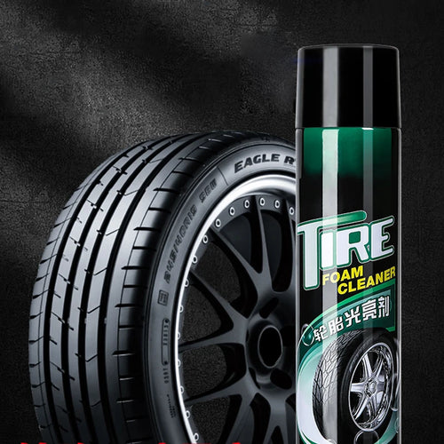 Schiuma Tire Foam Cleaner Pulitore Detergente Lucida Gomme e Cerchi Auto 650Ml Spray