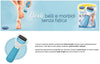 Scholl Velvet Smooth Roll Pedicure Elettrico Professionale per Pelle Secca e Talloni Screpolati, Azzurro, con Cristalli di Diamante Dr. Scholl'S