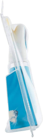 Scholl Velvet Smooth Roll Pedicure Elettrico Professionale per Pelle Secca e Talloni Screpolati, Azzurro, con Cristalli di Diamante Dr. Scholl'S