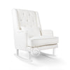 Poltrona Rocking Seat Royal Rocker Snow White/White Legs
