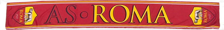 Sciarpa As Roma Poly Sciarpa Ufficiale Roma Rosso Scritta Nero Giallo Sport e tempo libero/Fan Shop/Calcio/Abbigliamento/Sciarpe e scialli Il Distintivo - Pesaro, Commerciovirtuoso.it