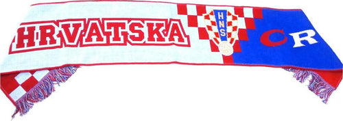 Sciarpa Calcio Croazia - Hrvatska Da Stadio Tifosi Sport e tempo libero/Fan Shop/Calcio/Abbigliamento/Sciarpe e scialli Il Distintivo - Pesaro, Commerciovirtuoso.it