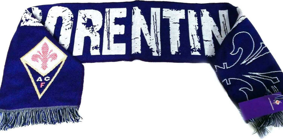 Sciarpa Calcio Fiorentina Giglio per Tifosi Stadio Sport e tempo libero/Fan Shop/Calcio/Abbigliamento/Sciarpe e scialli Il Distintivo - Pesaro, Commerciovirtuoso.it