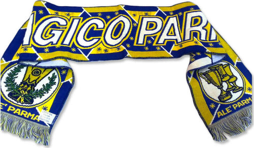 Sciarpa Calcio Magico Parma Tifosi Calcio Stadio Sport e tempo libero/Fan Shop/Calcio/Abbigliamento/Sciarpe e scialli Il Distintivo - Pesaro, Commerciovirtuoso.it
