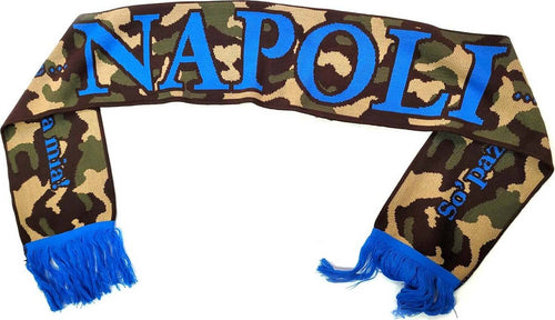 Sciarpa Calcio Napoli Mimetica per Tifosi Stadio Sport e tempo libero/Fan Shop/Calcio/Abbigliamento/Sciarpe e scialli Il Distintivo - Pesaro, Commerciovirtuoso.it