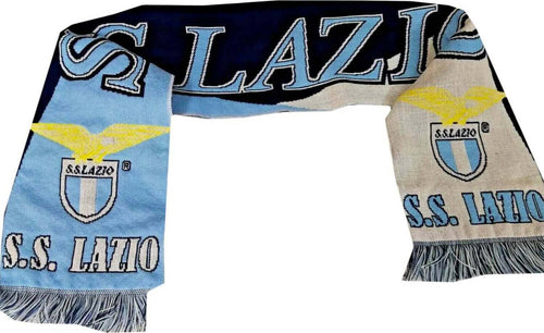Sciarpa Lazio Jacquard per Tifosi Stadio Sport e tempo libero/Fan Shop/Calcio/Abbigliamento/Sciarpe e scialli Il Distintivo - Pesaro, Commerciovirtuoso.it