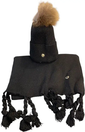 Sciarpa Mixed Cashmire - Nero / Taglia Unica - Sciarpe